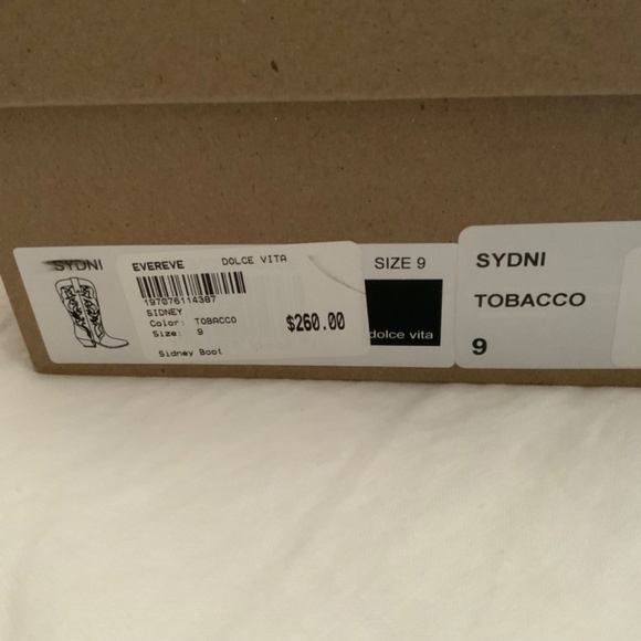 DOLCE VITA SYDNI BOOTS SIZE 9 - Picture 2 of 4